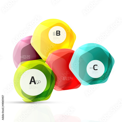 Geometrical hexagons abstract background Free Download Geometrical hexagons abstract background - GFXLoad