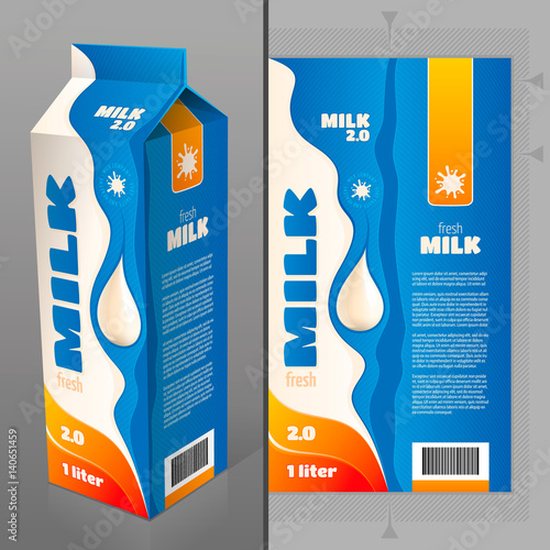 Milk package design
