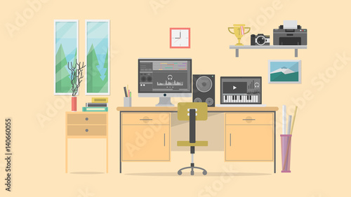 Composer Workspace Background