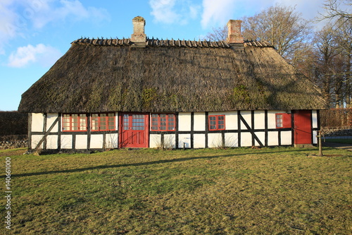 Historic farmhouse on Fyn Island, Denmark photo