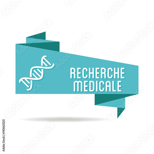 Logo recherche médicale.