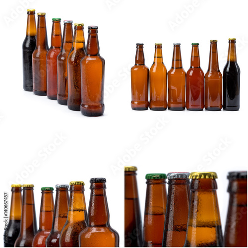 beer isolated on a white background