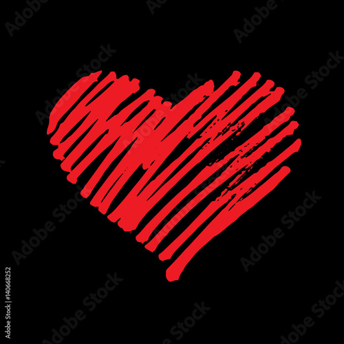 Vector heart logo
