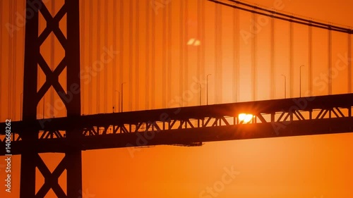 Time Lapse - Sunrise over Bay Bridge, San Francisco