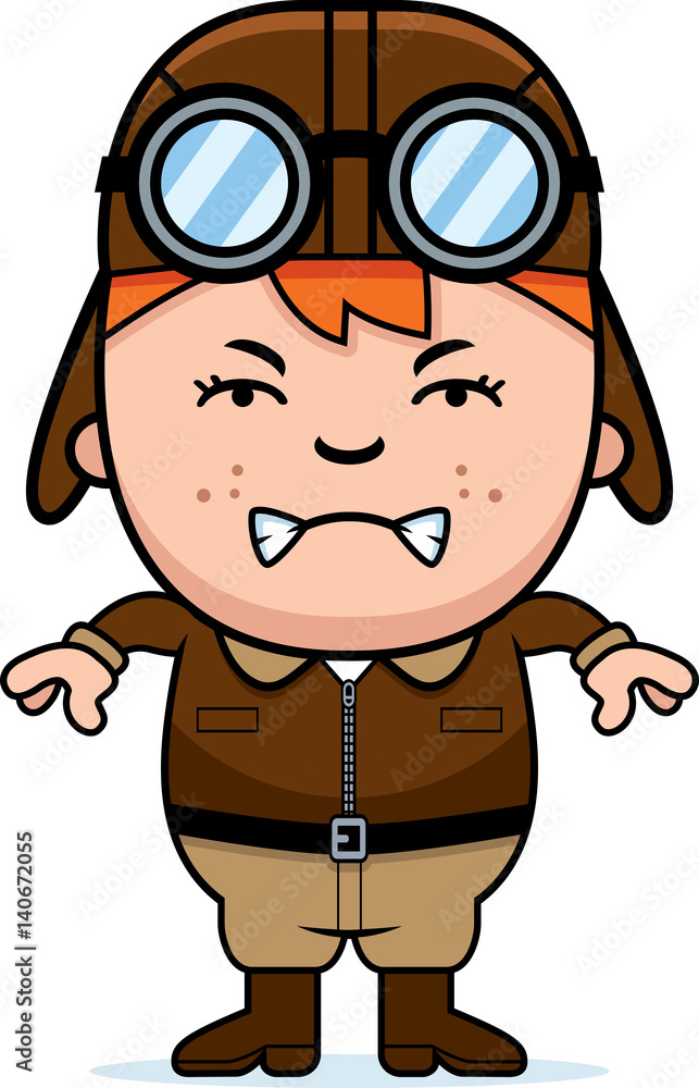 Angry Cartoon Pilot