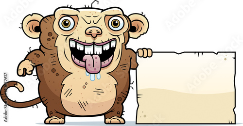 Ugly Monkey Sign