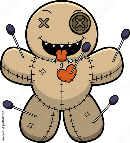 Hungry Cartoon Voodoo Doll