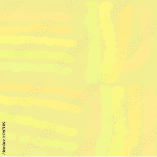 Abstract background of spots of yellow spreading paint light and dark throughout the drawing