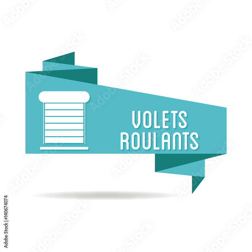 Logo volets roulants.
