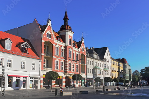 Obraz na płótnie Finsterwalde, Stadtzentrum w salonie