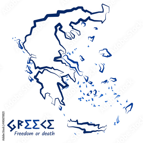 Grecja - mapa