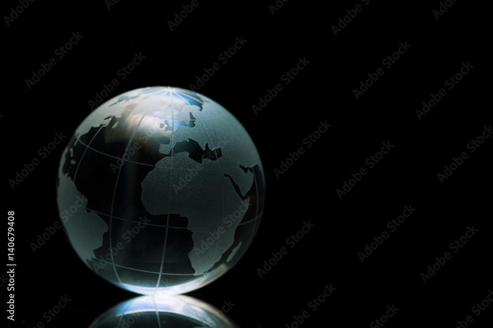 Glassy globe Glassy globe