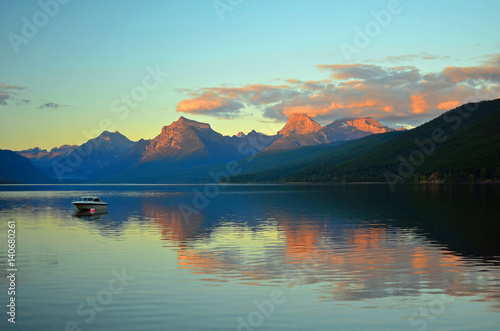 Foto Lake McDonald in Glacier National Park, Montana, USA