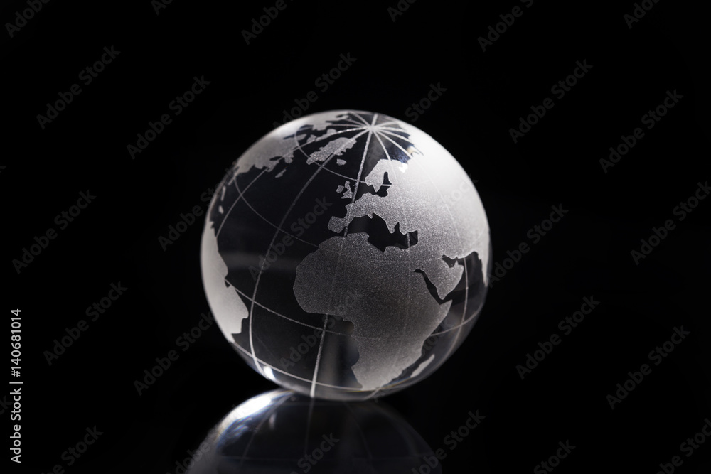 Fototapeta premium Glass Globe 