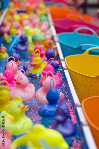 Konstfotografi Pêche à la ligne fête foraine