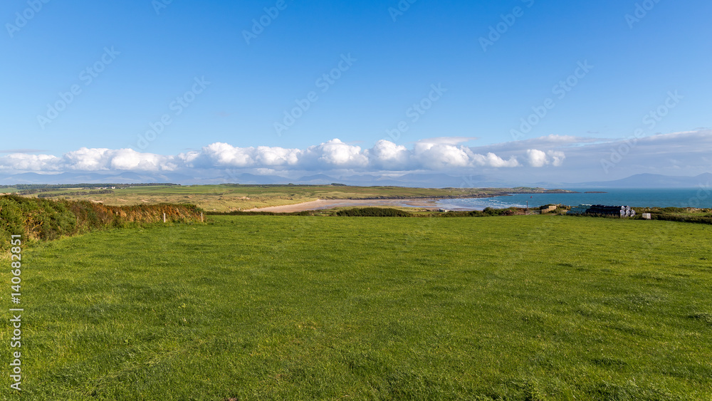 Fototapeta premium Aberffraw Bay, Isle of Anglesey, Wales, UK