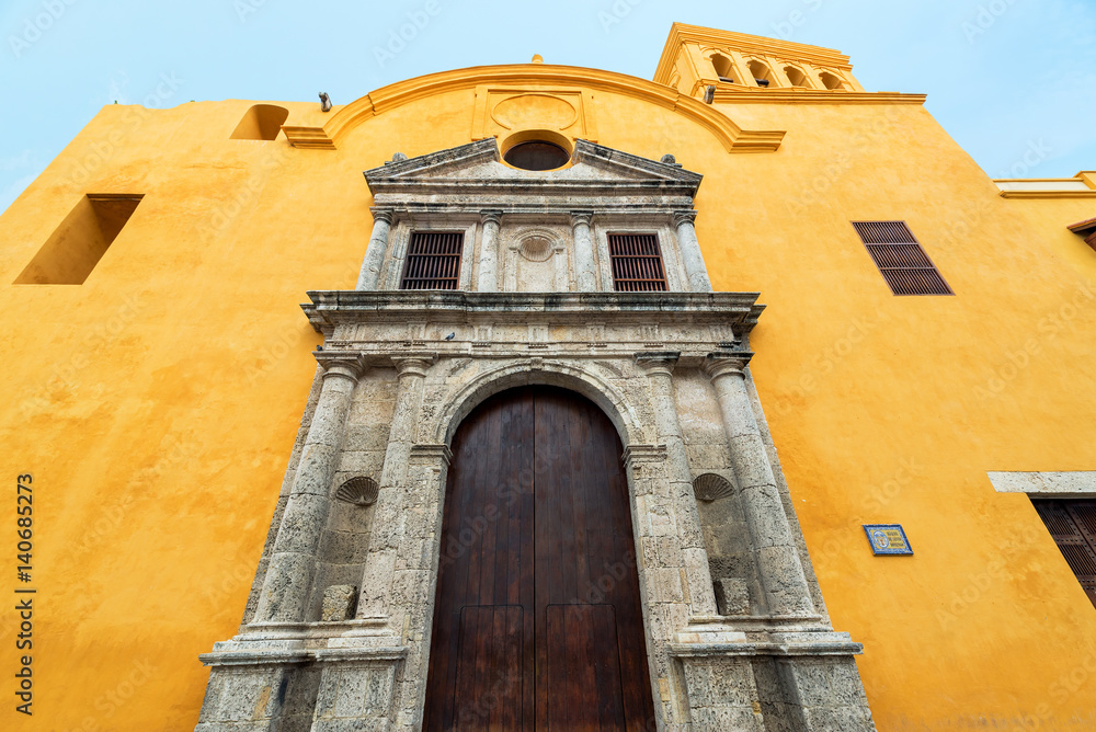 Fototapeta premium Santo Domingo Church View