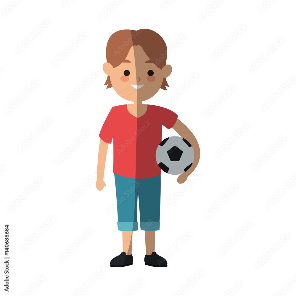 happy boy cartoon icon over white background. colorful design. vector illustration happy boy cartoon icon over white background. colorful design. vector illustration
