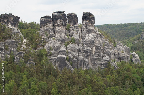 wanderung im elbsandsteingebirge