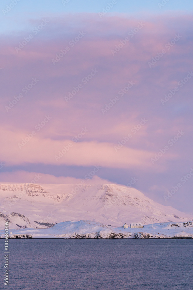 mountainous landscape near Reykjavik, Iceland mountainous landscape near Reykjavik, Iceland