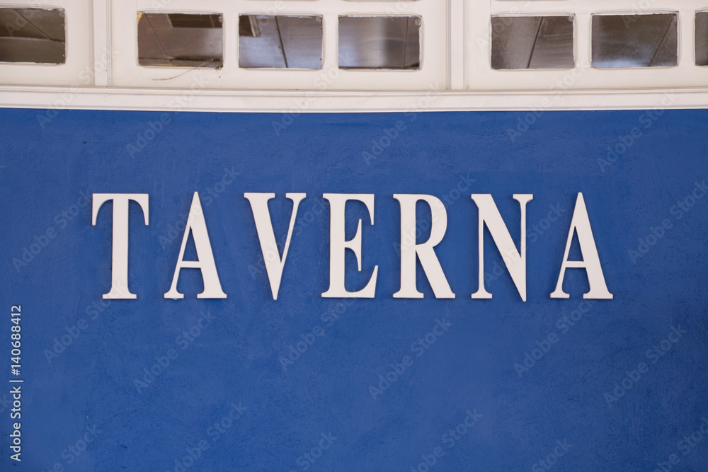 Obraz premium Taverna.