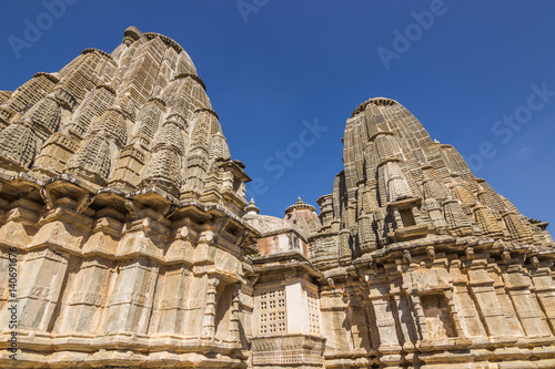 Photography November 08, 2014: Hindu temple in Kumbhalgarh Fort, India