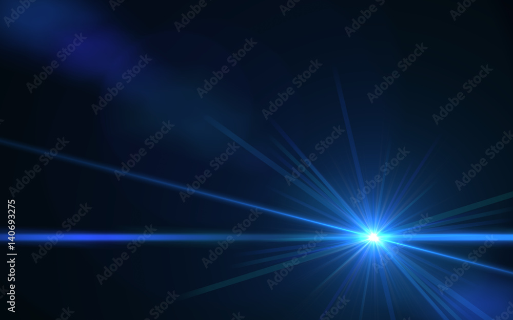 Modern lens flare blue background streak rays (super high resolution) Modern lens flare blue background streak rays (super high resolution)