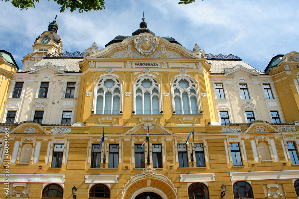 Pecs city hall building - Hungary
