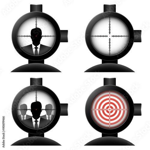 optical sight. Set