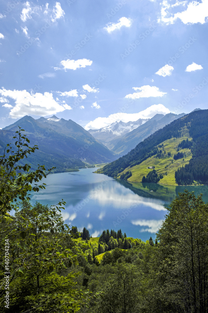 Fototapeta premium Alpensee, Österreich, Tirol