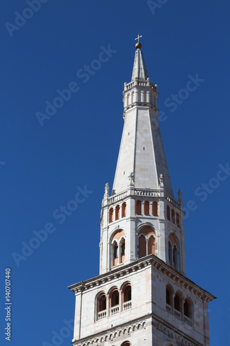 Ghirlandina tower, Modena, Emilia Romagna, Italy photo