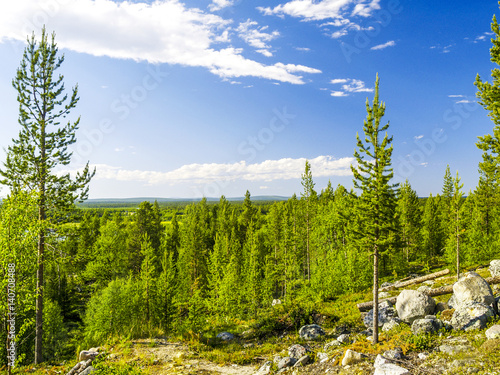Bild auf Leinwand Finnmark, Landschaft, Norwegen