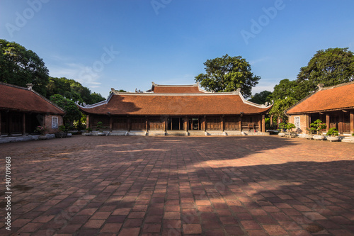 September 15, 2014 - Temple of Literature in Hanoi, Vietnam photo