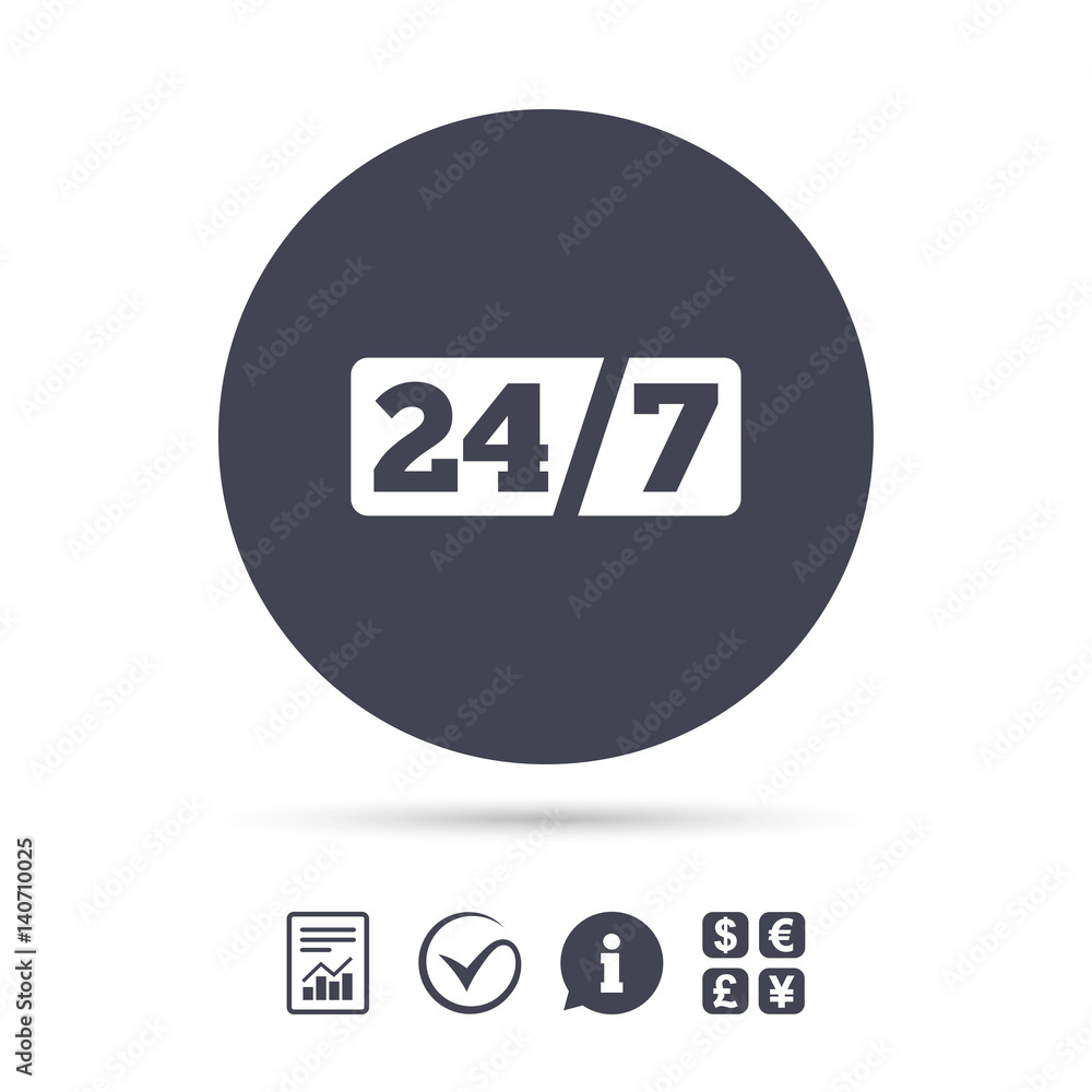 Service and support for customers. 24 hours. Service and support for customers. 24 hours.
