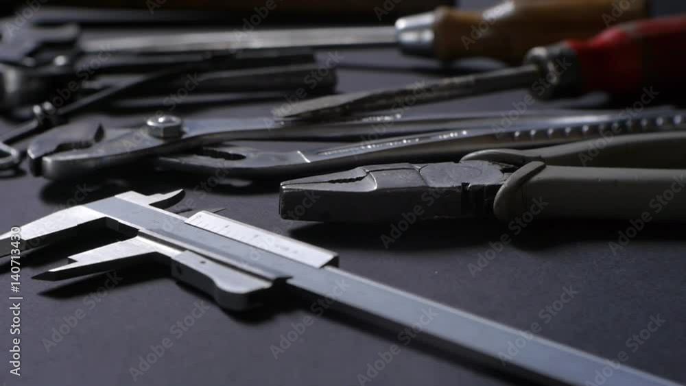 Tools for craftsmen. Camera closeup. Shallow depth of field - macro. Tools for craftsmen. Camera closeup. Shallow depth of field - macro.