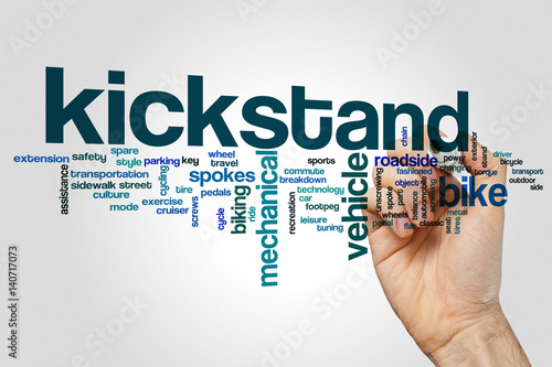 Kickstand word cloud © ibreakstock