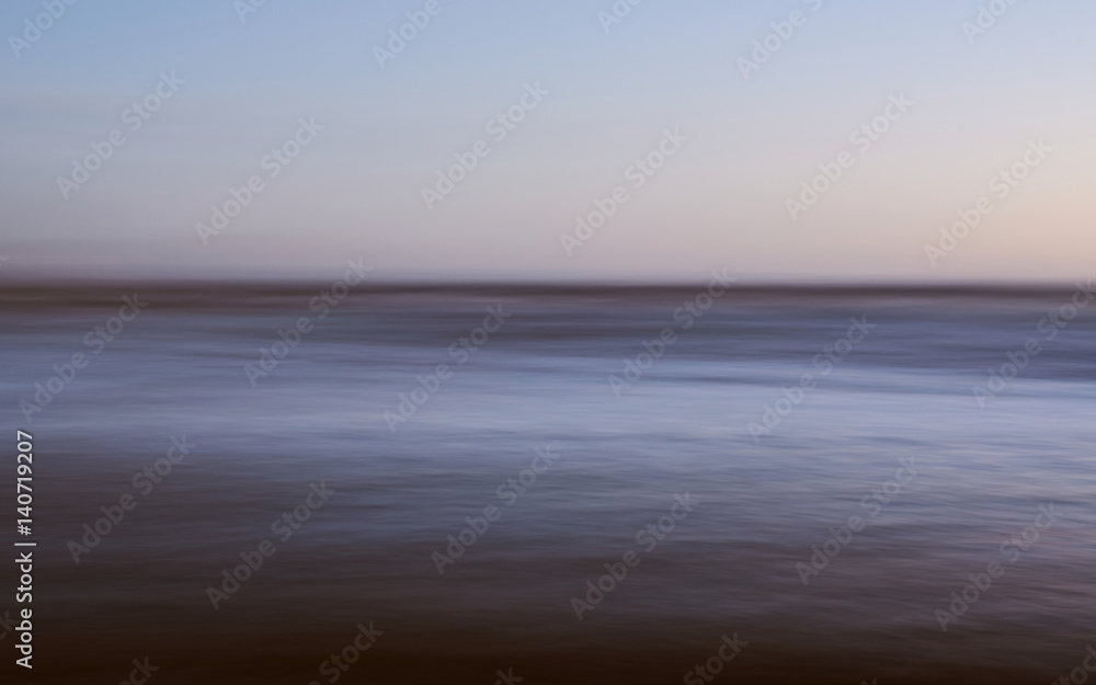 Abstract blur sea background