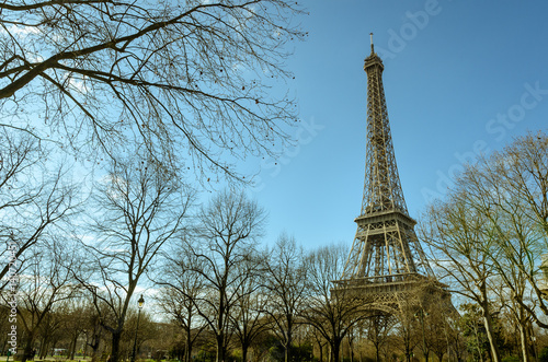 Paris Eiffel Tower vintage effect © Marco Saracco
