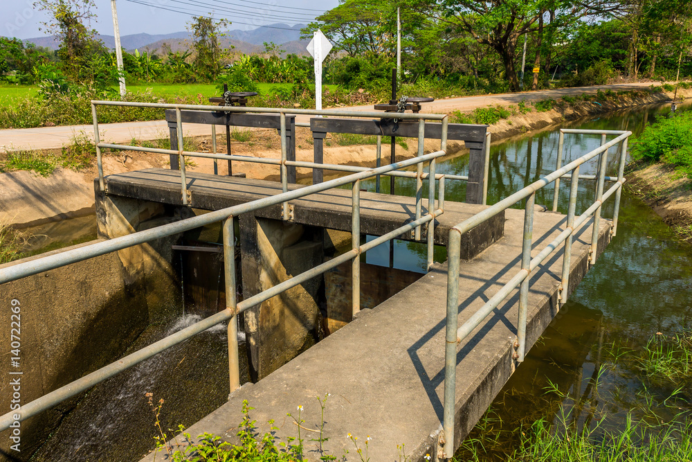 Irrigation canal Irrigation canal