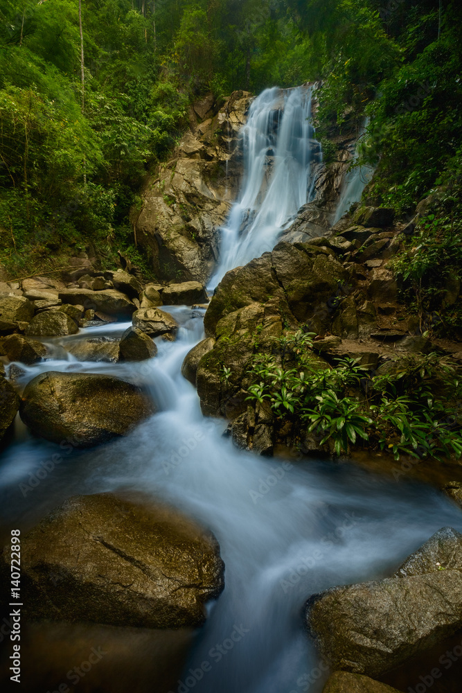 Waterfall near Chiang Mai, Thailand Waterfall near Chiang Mai, Thailand