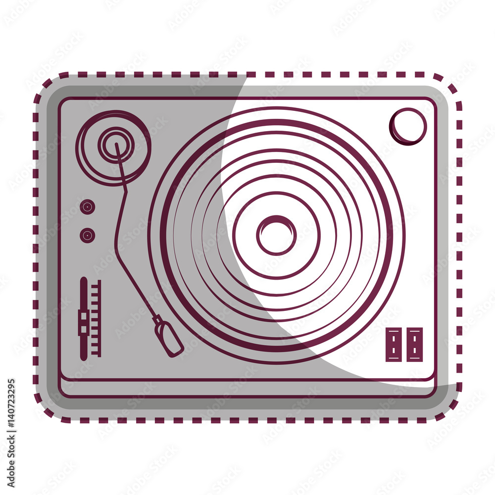 player lp old music vector illustration design player lp old music vector illustration design