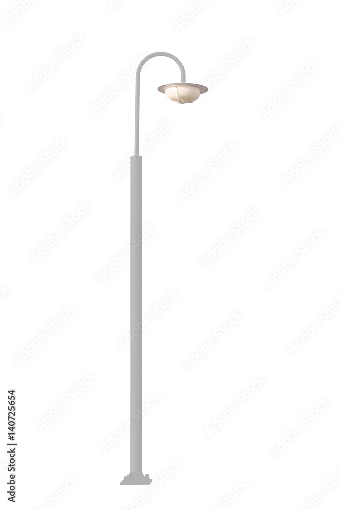 Street light pole isolated. Street light pole isolated.