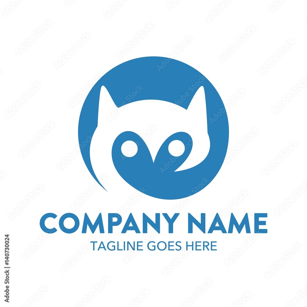 Obraz premium Owl Unique Logo