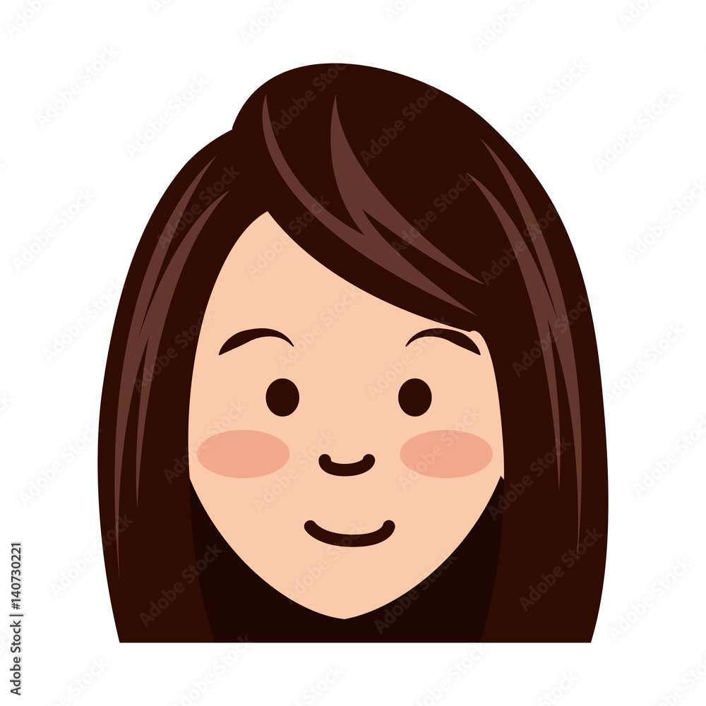 cute woman avatar character vector illustration design cute woman avatar character vector illustration design