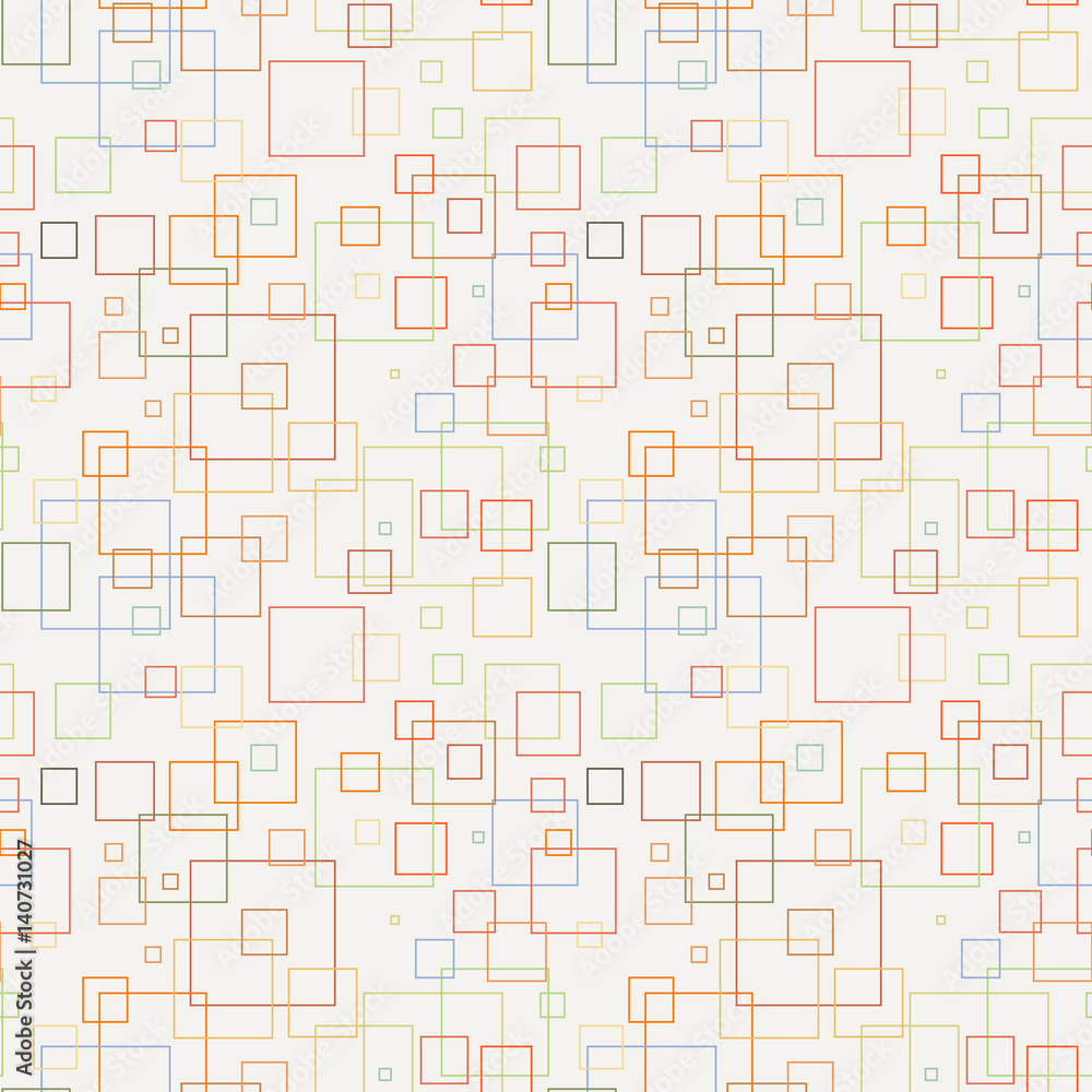 Seamless pattern with squares. Seamless pattern with squares.