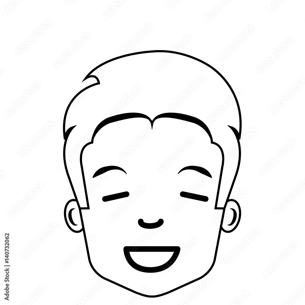 young man avatar character vector illustration design young man avatar character vector illustration design