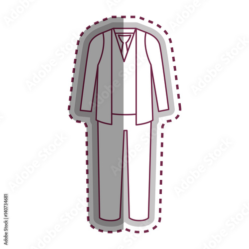 man dress casual icon vector illustration design