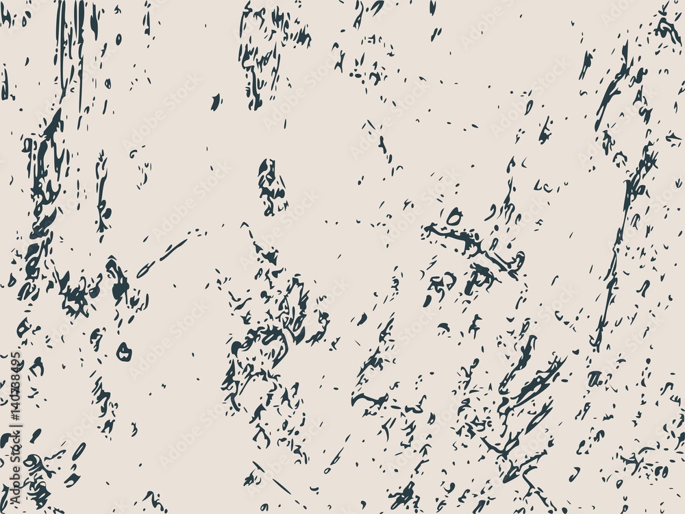 Fototapeta premium Relief stone surface texture. Old concrete wall. Monochrome image. Grunge distress texture. Vector template.