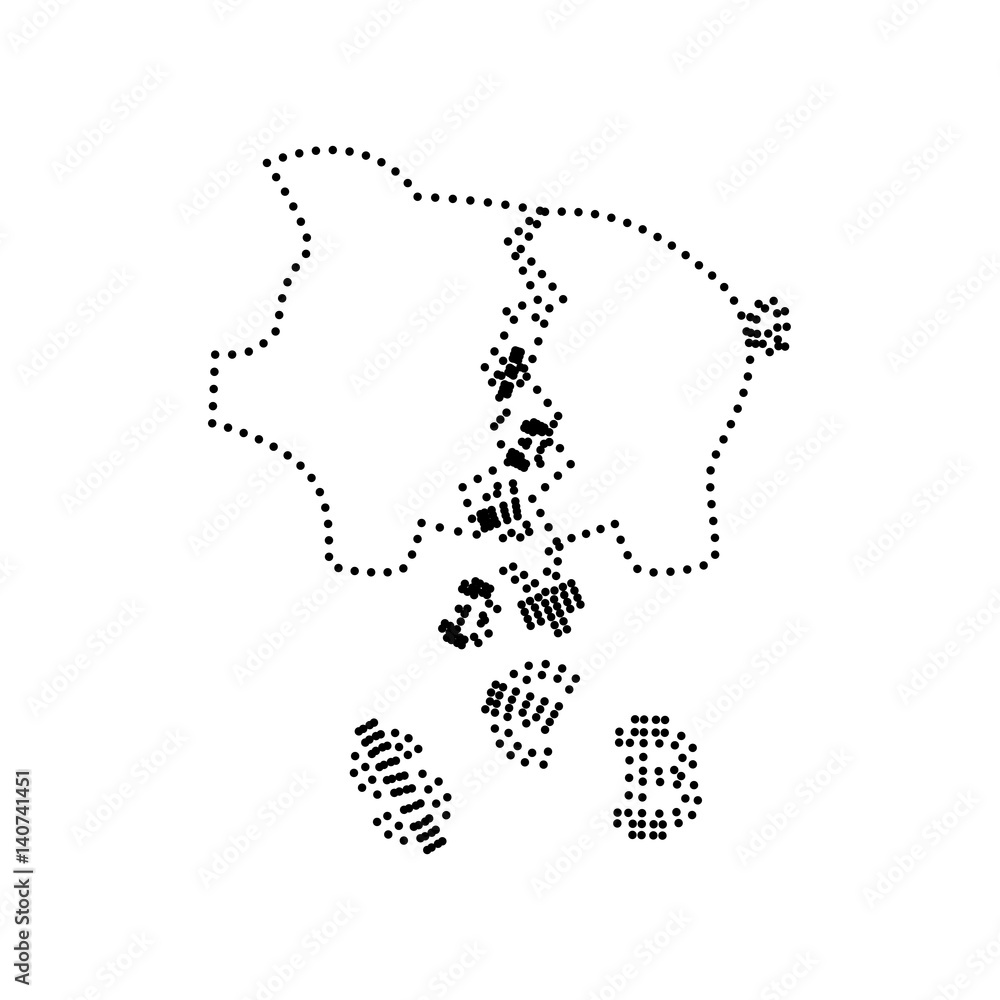 pig-money-bank-sign-vector-black-dotted-icon-on-white-background