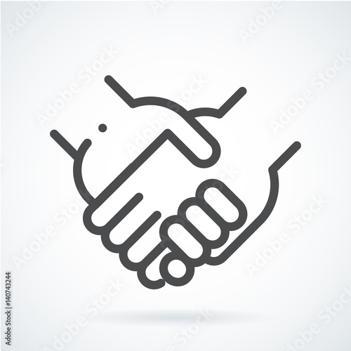 Black flat icon gesture hand of a human holding arm